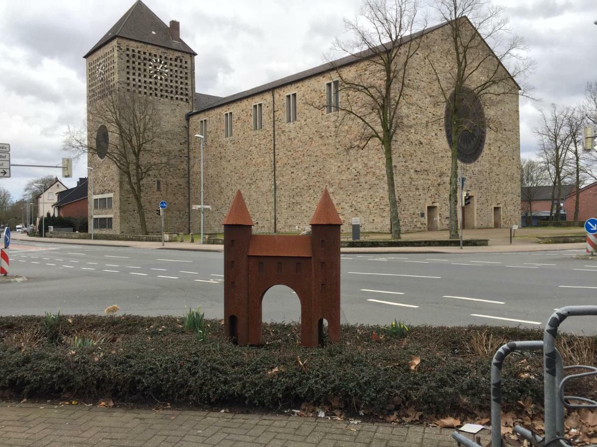 Dülmen Kleine Wohnung Mit Terrasse מראה חיצוני תמונה